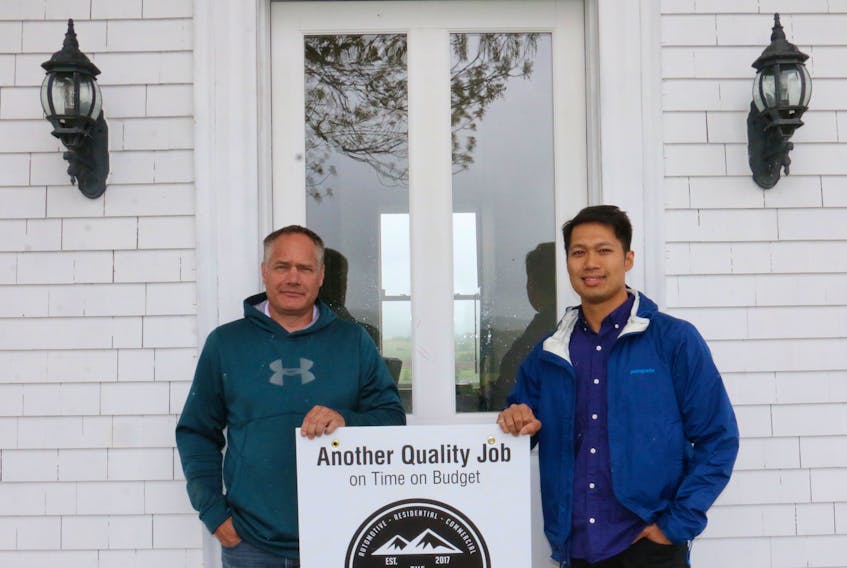 Kevin Durling and Amin Tran own and operate The Martock Glass Company — a business dedicated to providing quality glass installations.