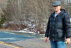 Joe Britten has lived on Bog Road for nearly 25 years. He wants to see the road resurfaced and paved so that motorists aren't travelling on the wrong side of the road to avoid potholes and sinkholes.