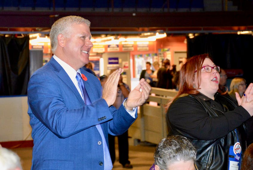 Cecile Clarke, former PC Party of Nova Scotia leadership candidate at the party’s convention on Oct. 27, 2018