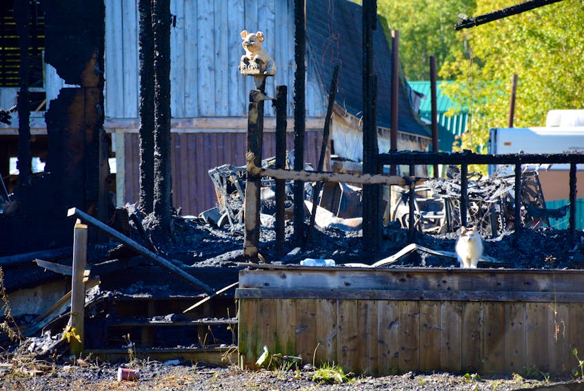 A residential structure in Three Mile Plains was been completely destroyed by fire in the early morning hours of Sept. 30.