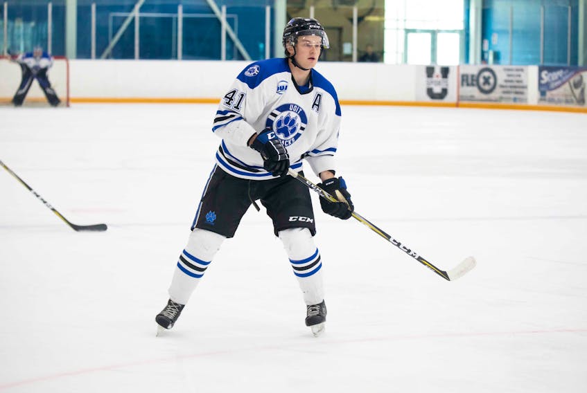 Valley Wildcats alum Jack Patterson is currently competing as part of Team Canada at the 2019 International University Sports Federation (FISU) Winter Universiade in Krasnoyarsk, Russia. - Photo credit: Allan Fournier – UOIT Athletics