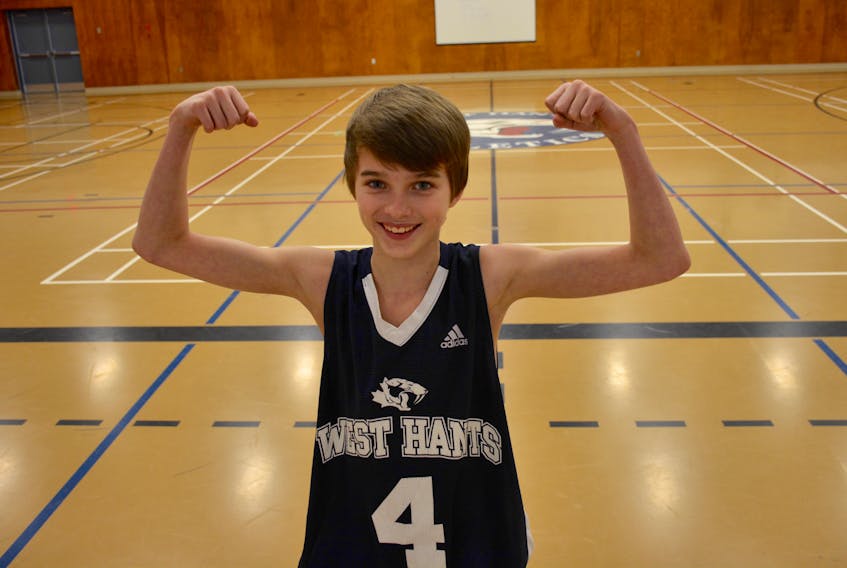 What Blake Carson lacks in height, he more than makes up for in skill, shooting three-pointers with ease. This small, but mighty athlete is sure to go far.