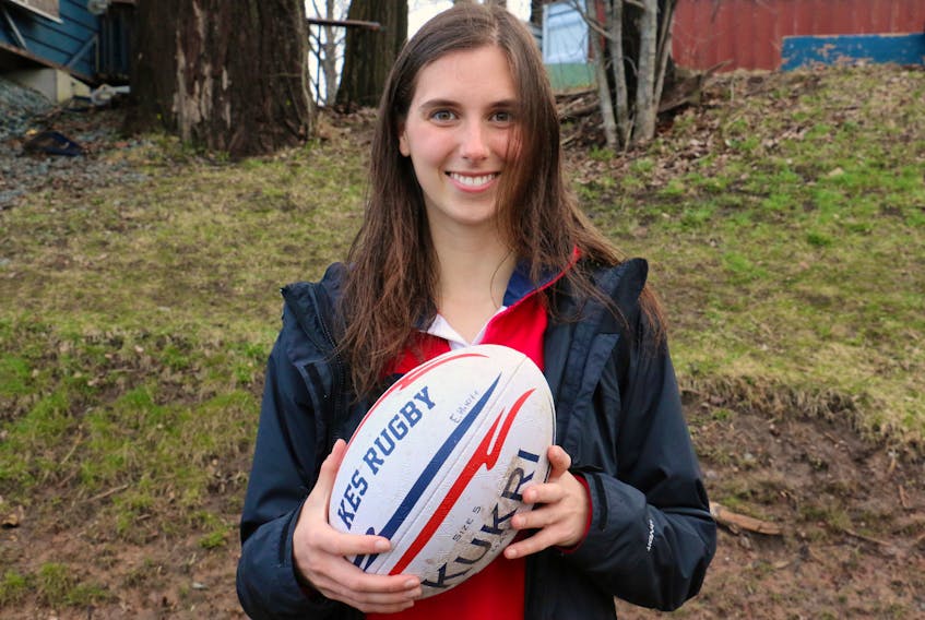 Amy Marchand-Dion likes the physicality of rugby and will be pursuing a nutrition degree while playing varsity rugby in Ottawa.