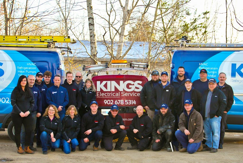 Kings Refrigeration & Air Conditioning has a team of 23 employees, all based out of the Cambridge office but servicing customers across the South Shore, Digby, Annapolis Valley and Halifax. - Photo Contributed.
