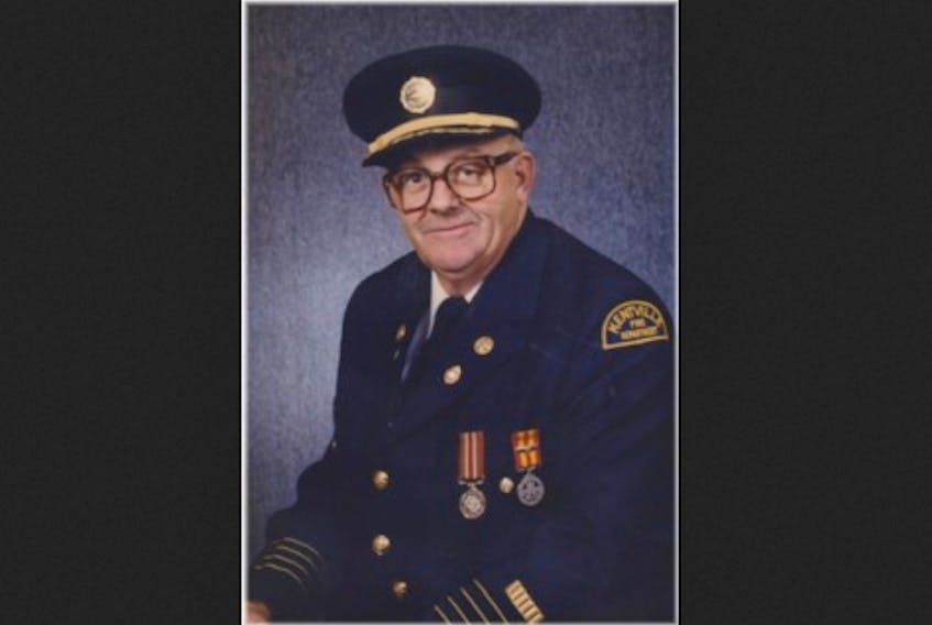 The late Harmon Illsley, the longest-serving chief of the Kentville Fire Department.