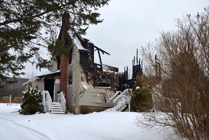 This home in Beaconsfield was rendered a complete loss as a result of a house fire that broke out in the early morning hours Feb. 1.