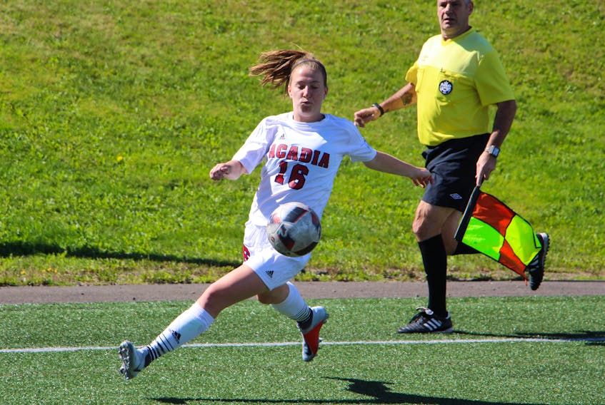 The Acadia Axewomen remain undefeated so far this season. (Submitted photo)