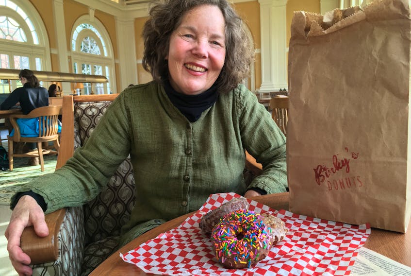 Lisa Boehme, owner of Binky’s Donuts, is making a name for her local business in the Annapolis Valley and beyond by offering a wide selection of flavours, some traditional and others designed with the more adventurous donut fans in mind.