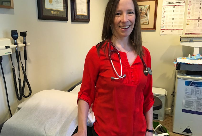 Dr. Alison Wellwood, a family physician in Wolfville, is concerned that more doctors will leave office-based practices if changes are not made to address some common deterrents that lead physicians to explore other options.