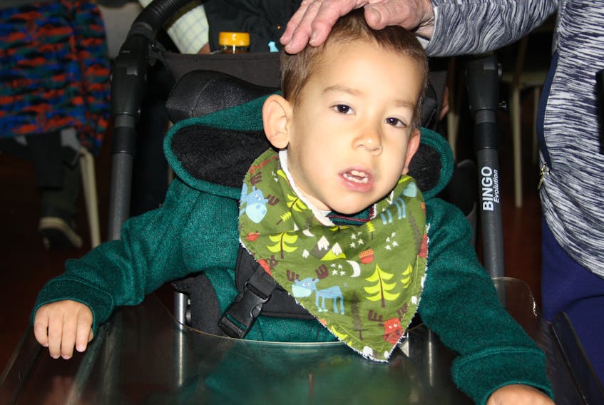 A fundraiser was recently held in Lawrencetown for young Jack Fucsek and his family. The generosity of many will help purchase medical equipment for the youngster who has physical challenges.