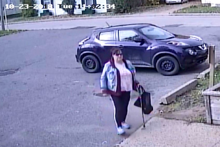 Annapolis District RCMP are seeking the public's help in identifying this woman who is a person of interest in a theft case in Bridgetown.