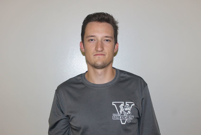 Donavon Beatty of Regina, Sask. is a returning defenceman for the Valley Wildcats this season.