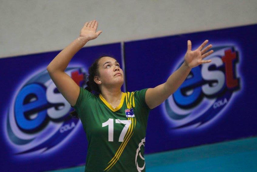 Australian volleyball player Kateia Barenaba is joining the Holland College Hurricanes this fall.