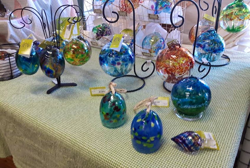 Kitras art glass, Tidewater Books & Browsery