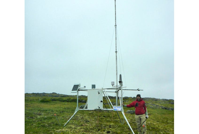 Queens University assistant professor and Labradorian Dr. Robert Way helped install weather stations in multiple communities along the Labrador coast. - FILE PHOTO