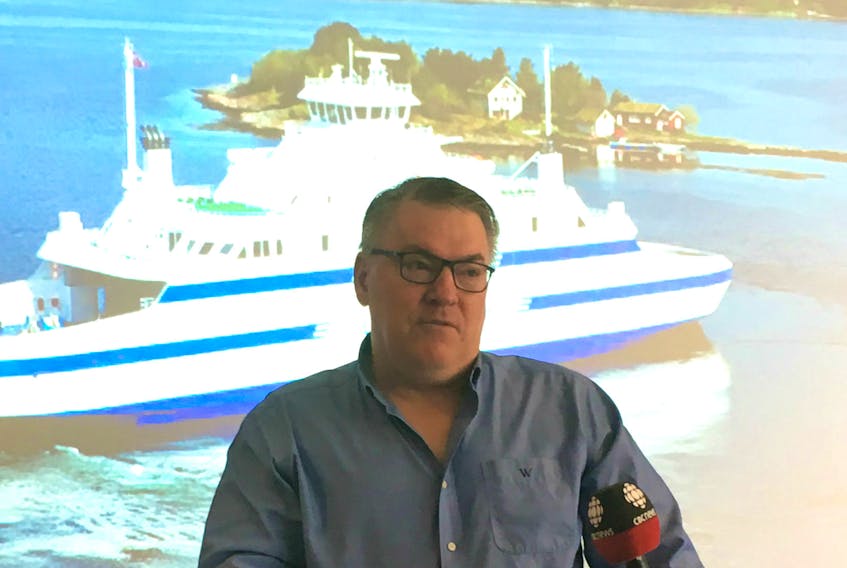 Peter Woodward, CEO and president of Labrador Marine Inc., guarantees all freight at the terminal in Happy Valley-Goose Bay before the cut off date will be delivered to the north coast before the end of the shipping season.