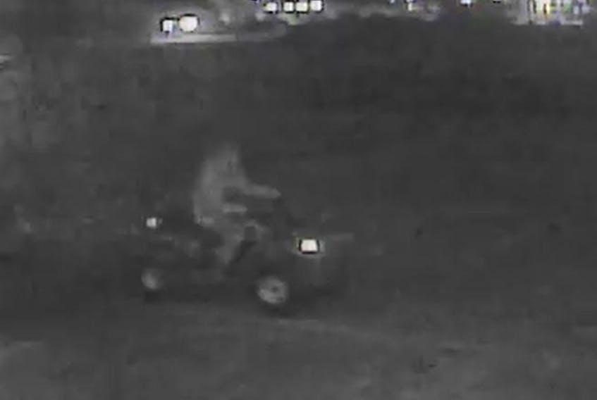 Happy Valley-Goose Bay RCMP are asking the publics help in identifying this person who damaged a parked vehicle on Hamilton River Road on Oct. 15. - COURTESY OF THE RCMP