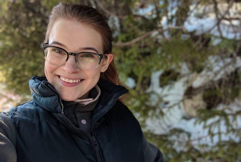 North West River native Mckenzie Hutchings is hoping the town will follow in the footsteps of other Labrador communities and ban single-use plastic bags. Contributed