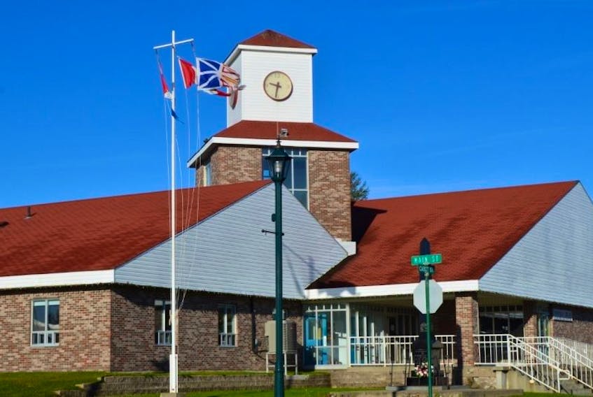 Lewisporte council convened at town hall April 24.