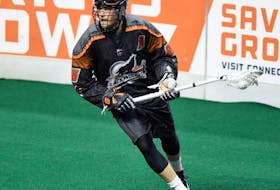 Former New England Black Wolves attacking forward Stephan Leblanc signed as an unrestricted free agent with the Halifax Thunderbirds last summer. - New England Black Wolves