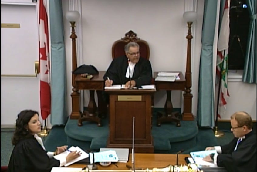 Speaker Colin LaVie asks the legislative assembly if there is unanimous consent to waive procedural rules, allowing a Green bill to proceed to 2nd reading. Some Liberal MLA's declined.