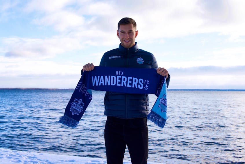 Halifax Wanderers FC signed midfielder Louis Beland-Goyette on Wednesday. (HFX Wanderers FC)