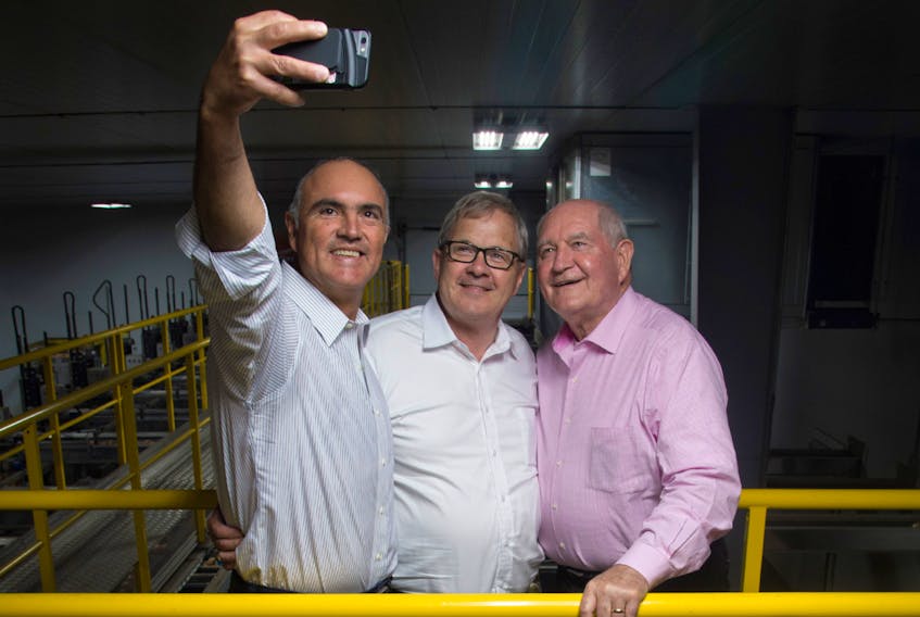 Mexican Secretary of Agriculture Jose Calzada, left, takes a selfie with Canadian Minister of Agriculture and Agri-Foods Lawrence MacAulay and U.S. Secretary of Agriculture Sonny Perdue during a June 2017 meeting in Savannah, Georgia. -Preston Keres/
USDA