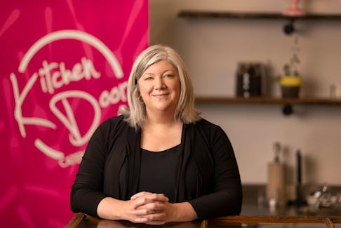 Patty Howard, the owner of Kitchen Door Catering, is one of the business owners benefiting from the support of the Centre for Women in Business’s recovery program. - Photo Contributed.