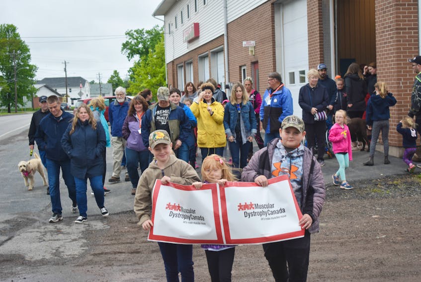 More than $5,000 was raised at this year’s Pictou County Walk for Muscular Dystrophy which was held in Scotsburn on June 22.