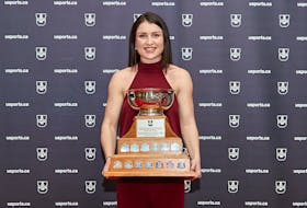 UPEI Panthers guard Jenna Mae Ellsworth of Charlottetown received the Nan Copp Award as U Sports women's basketball player of the year Wednesday in Ottawa. Marc Lafleur/U Sports