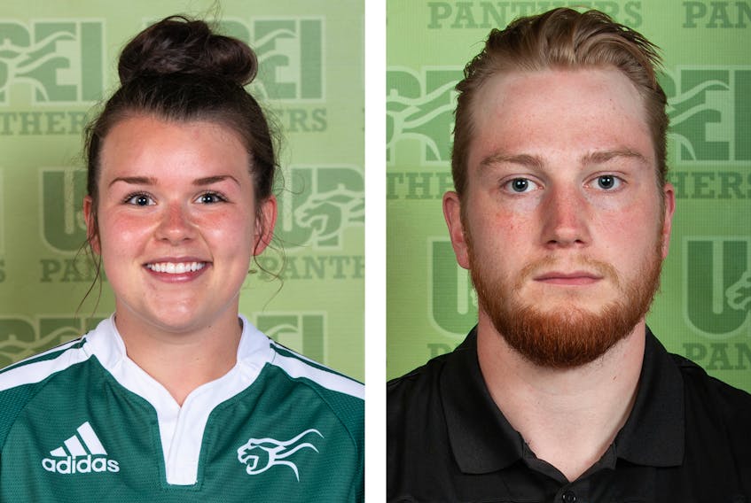 Janel MacKay and Simon Hofley are student-athletes at UPEI.