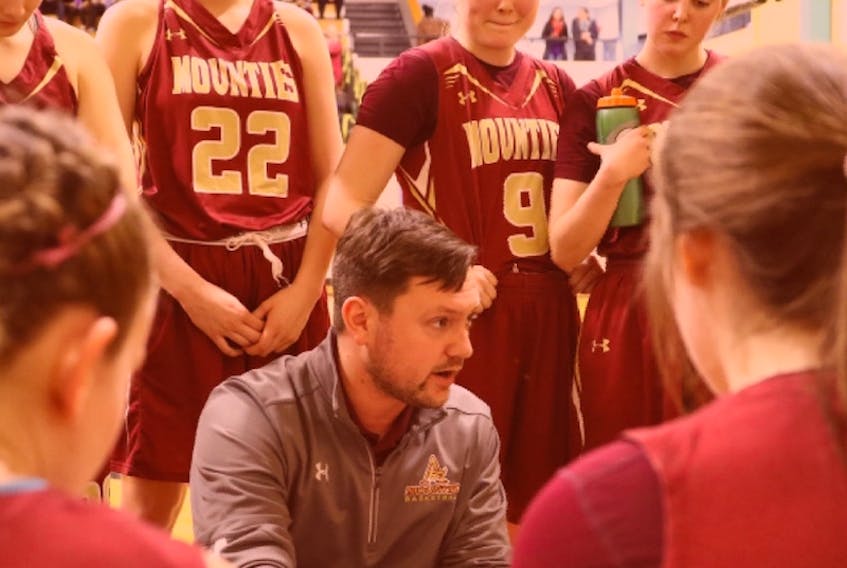 Matt Gamblin, who recently coached Mount Allison Mounties to the Atlantic Collegiate Athletic Association title, has signed to become the new head coach of the UPEI Panthers women's basketball team.
(Submitted photo)