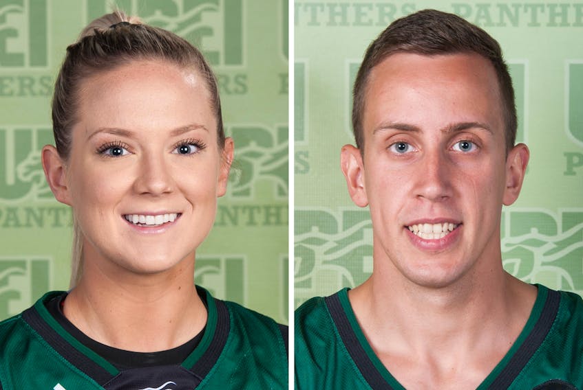 Jane McLaughlin and Milorad Sedlarevic are student-athletes at UPEI. Both play basketball for the Panthers.