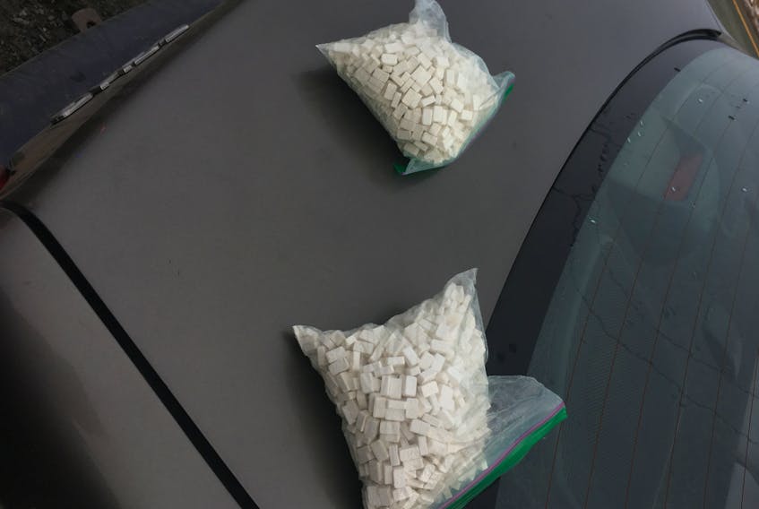 RCMP and the Colchester Integrated Street Crime Unit seized over 2,000 methamphetamine pills Dec. 11.