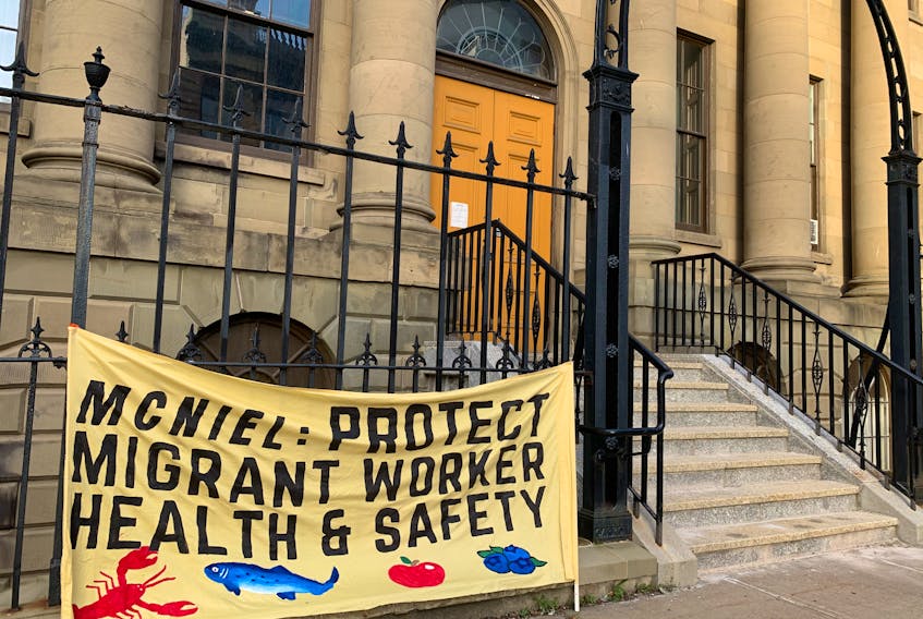 More than 30 organizations and unions signed an open letter, calling on the provincial government to adopt a list of recommendations to protect the health and safety of migrant workers, which was sent to Nova Scotia Premier Stephen McNeil on Wednesday. The groups also demand that the federal government provide immediate permanent resident status for all migrants, including migrant workers.