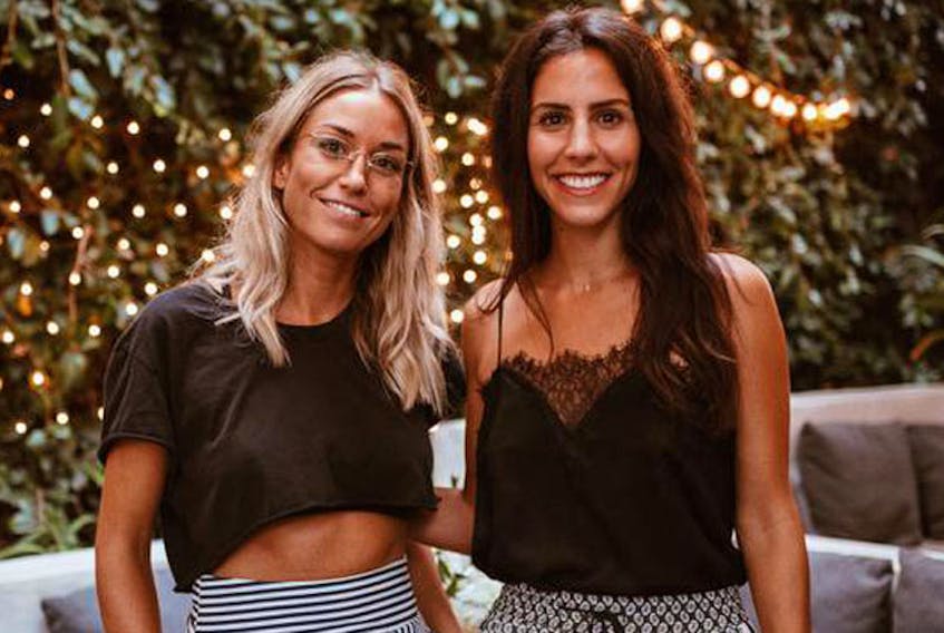 Nova Scotia native Anna Duckworth, left, moved to Los Angeles two and a half years ago where she and her business partner, Kate Miller, founded Miss Grass, “a contextual commerce business” with content helping to fuel e-commerce sales on the site.