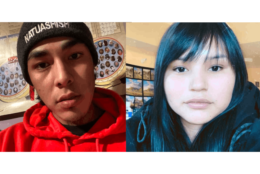 A search is underway in northern Labrador for two teens Courage Nui and Dream Gregoire who haven’t been seen since Tuesday afternoon. Social media reports suggest the pair left Natuashish to go to Nain via snowmobile and have not been seen since.