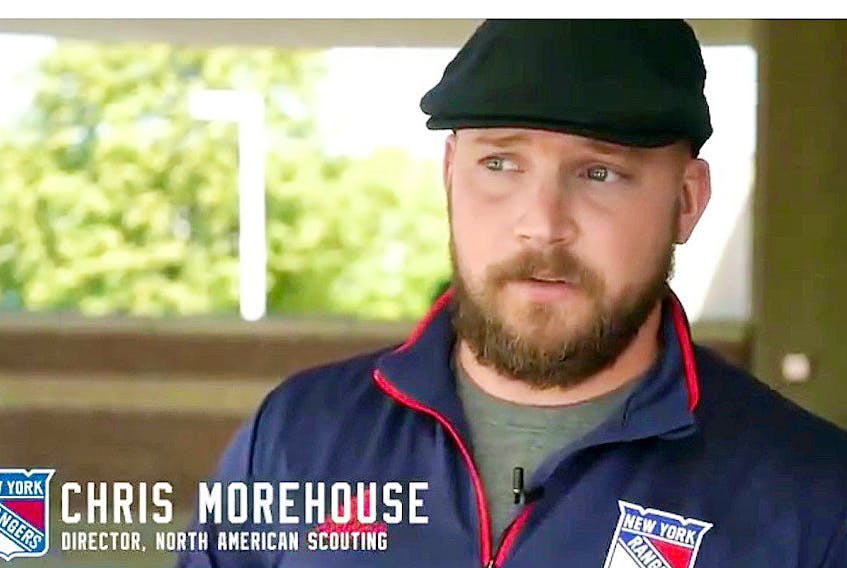 Chris Morehouse, who was born in Rothesay, N.B. and lived and played in Amherst with the Ramblers, was recently hired as the director of North American scouting for the New York Rangers after seven seasons with the Columbus Blue Jackets.