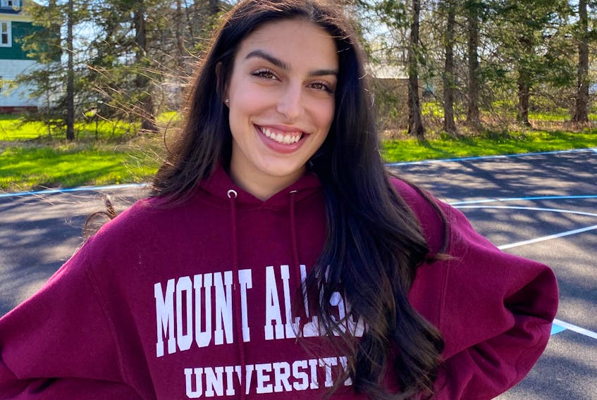 Risha McKenney of Amherst is graduating from Mount Allison University on Monday with a bachelor of science (honours) majoring in chemistry. The university is holding a virtual convocation ceremony at 2 p.m.