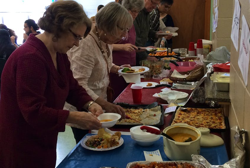 Amherst and Cumberland County celebrated diversity during the multicultural association’s second potluck dinner at the Cumberland YMCA on Saturday.
