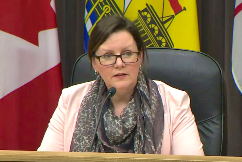 New Brunswick’s chief medical officer of health Dr. Jennifer Russell announced the province's first presumptive case of COVID-19 during a press conference today.