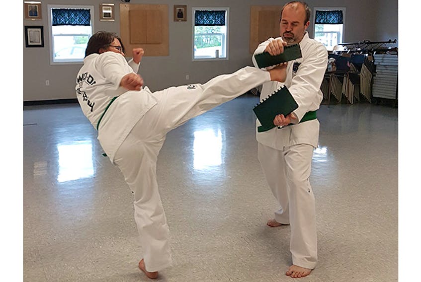Two members from Pictou County TaeKwonDo recently travelled to Sydney for testing.