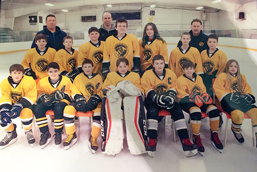 The Thorburn Golden Hawks won a silver medal at the recent Friendship Tournament in Windsor.