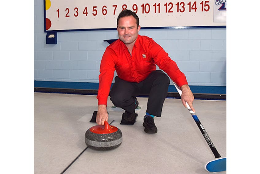 Bluenose Curling Club membership director Joe Proudfoot is getting ready for an open house at the New Glasgow facility.