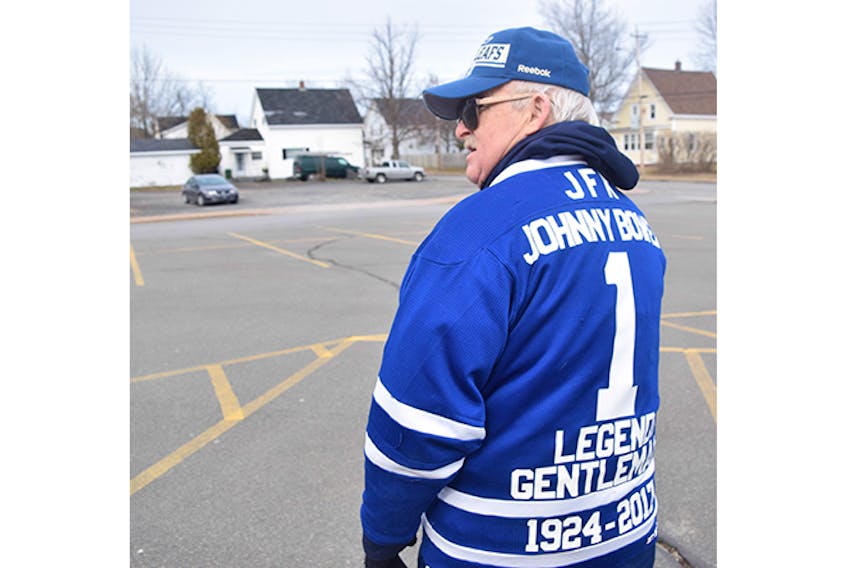 John Kennedy strolled through New Glasgow on Monday afternoon, proudly wearing his Leafs’ regalia.