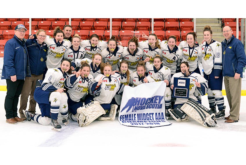 The Northern AAA Midget Subway Selects repeated as provincial champions after defeating the MacIntyre Chevy Panthers three games to none in the provincial final series.
