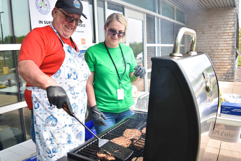 The Municipality of Pictou County held a fundraising barbecue on June 13, outside the county office building off the Pictou rotary.