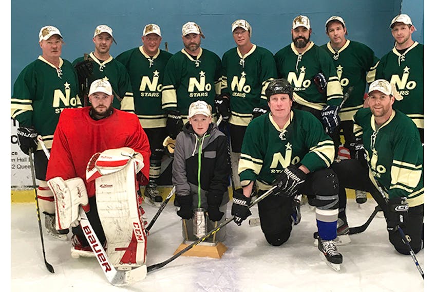 The Sobeys No Stars won the 35 and over division in the 35th annual Donald Keddy Memorial tournament this past weekend.
