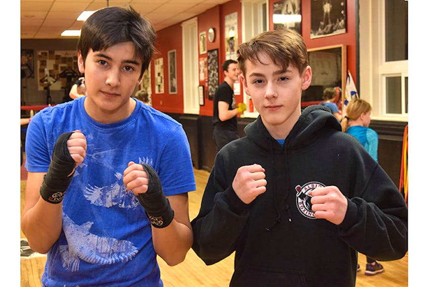 These two competitors with the Albion Amateur Boxing Cub took part in a recent card at Ring 73 in Glace Bay, and both came out on the winning end of their bouts.
