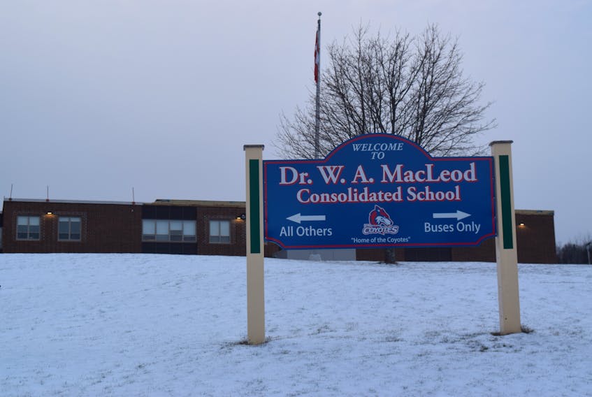 W.A. MacLeod School, in Riverton.